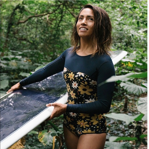 Seea Floripa Daisy Reversible One Piece - Picture 3 of 5